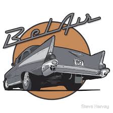 saffrons rule cruising Bel Air 57 chevy