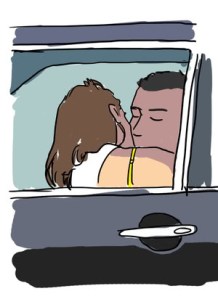 saffrons rule making out in the car