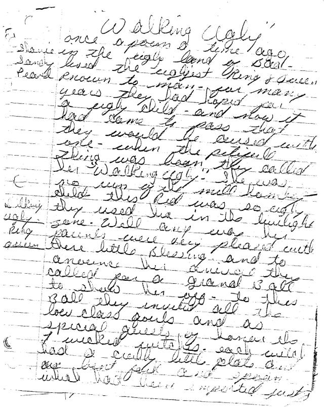 saffrons rule walking ugly