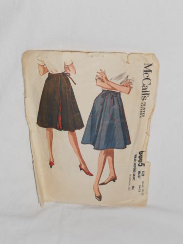 saffrons rule wrap skirt